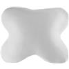 Edda Lux Federa adatta per Acamar cuscino, 55 x 47 cm, a forma di farfalla, fodera in morbido jersey 100% cotone per cuscino ergonomico, Bianco