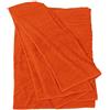 ADAMO Telo mare XXL 100% cotone - 100 x 220 cm, arancione: 515 - XXL asciugamano da sauna - telo da bagno in taglie forti - asciugamano da doccia & asciugamano da sauna