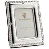 SEC OF FLORENCE 9x13 Cornice portafoto in argento Sterling 925 marchiato con retro in legno di mogano, 7161/9x13