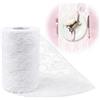 TYSM-CC Runner da Tavola in Pizzo Bianco 15 cm x 25 m
