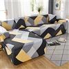 uyeoco Copridivano Elasticizzato Fodera per Divano con Penisola Destra/Sinistra per 1/2/3/4 Posti Copertura Divano, Sofa Mobili Protettore Copertura (Color : R, Size : 4 posti (235-300cm))