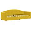 vidaXL Letto da Giorno Giallo 80x200 cm in Velluto