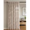 Tende Arredo Tessile - Tende per Interni Tende Moderne con Fascia Predisposta per Bastoni Ø Fino a 5cm, Tenda Camera da Letto Moderna, Soggiorno, Cucina (1 Pannello 200x270cm, Dubai Tortora)
