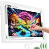 TOHETO Blocco luminoso ricaricabile A4 per pittura a diamante, scatola luminosa ultra luminosa per disegnare, lightbox wireless per tracciare e disegnare, lavagna luminosa senza fili per disegnare e