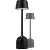 PYRAMIDEA Kit 2 Lampade da Tavolo Colore Nero LRP10N