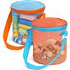 HMCEY 2 PCS Borsa da Spiaggia Rete15 X 17 CM,Borsa Rete Porta Giochi Spiaggia,HMCEY Sacca di Reta per Giochi Mare,Mesh Beach Bag,Borse Organizer con Spallacci Regolabili e Cerniere per Conchiglie, Vestiti
