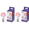WiZ Lampadina Smart LED A60, a colori e bianco Regolabile, attacco E27, equivalente 60 W, 806 lumen, intensità regolabile, compatibile con Alexa, Google Assistant e Apple Home, conf. da 1