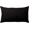 ED ENJOY HOME Enjoy Home 2007 nrc030050 Cuscino Non sfoderabile 350 g 30 x 50, Cotone, Nero, 50 x 30 cm