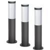 Philips Borne extérieure Utrecht - 1x20W - Anthracite (Confezione da 3)