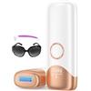 Beauris Depiladora Laser Epilatore luce pulsata con funzione di raffreddamento a 5°C, dispositivo IPL con 9 livelli di energia,adatto a donne e uomini (zona bikini, ascelle, viso)
