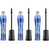 Essence Cosmetics essence call me Queen dramatic false lash effect mascara waterproof, Nero, a lunga tenuta, volumizzante, vegan, resistente all'acqua, senza microplastiche, privo di nanoparticelle, confezione da 3