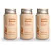 Fler Deodorant Refill Bundle - 3 Ricariche per Deodorante Ricaricabile, Senza Alluminio e Alcool, con Acido Ialuronico, Aloe Vera e Burro di Karitè, 48 ore (3 Vanilla Bloom)