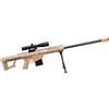 E-THOL Barrett 98k Lanciagranate Soft-Head - Fucile da cecchino giocattolo per bambini | Modello realistico con munizioni Soft-Head | Incl. 10 granate | Età 3+ (Sabbia)