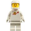 BRICK Flip Lego Classic Space 10497 - Statuetta di astronauti Lego in bianco