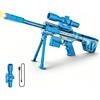 FlyQintess Pistola d'acqua Elettrica Cecchino, Grande Pistola D'acqua da 57 CM, Water Gun D'acqua Elettrica con Laser e Supporto, Giocattoli Estivi per La Festa Sulla Spiaggia in Piscina