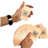 Rebetomo Carte da manipolazione Trucchi magici Carte da gioco ultra sottili Produzione Poker Mago Accessori illusioni sceniche espedienti Mentalismo Puntelli (carne indietro)