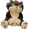 COTSRGT Cenerentola Lucifero Gatto Peluche Morbido Peluche Animale Di Pezza Cartone Animato Figura Animale Principessa Peluche Figura Bambini Anime Film Peluche Bambole Bambini Regalo,Grey-25cm