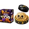 Generisch XXL Mystery Dumplings Squishy Buns - Set da 1, 5, 10 pezzi con occhiali e squalo, 9,5 cm, Jumbo Squeeze Toy Baozi Bun in vaporiera, palla antistress per ufficio