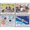 Prophila Collection Pitcairn 461-464 (Completa Edizione) MNH ** MNH 1995 100 Anni Radio (Francobolli per i Collezionisti) Spazio