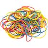 D.RECT Elastici 100 g Assortiti Ø40 mm Alta Resistenza e Flessibilità per Ufficio e Casa