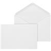 ÖKI Billet-Kuvert B6-100 buste con chiusura a umido, 120 x 176 mm, 90 g, colore: Bianco