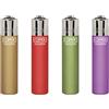 Clipper ACCENDINI CLIPPER MICRO METALLIC MIX 6- BOX 48 Accendini Ricaricabili