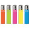 Clipper ACCENDINI CLIPPER MICRO FLUO MIX BRAND+LB - BOX 48 Accendini Ricaricabili