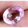 Certificato Naturale 6.30 KT Rosa Danburite Ovale Gemma T19928 Veterani Giorno