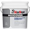MAXMEYER Fondo Pittura ad acqua pigmentato bianco per muro e cartongesso Maxcover Max Meyer (5 Litri)