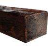 PROVISTON | Trave in PU | 190 x 130 x 2000 mm | Poliuretano ad alta resistenza | Rovere scuro | Aspetto legno | Trave decorativa | Trave per soffitto | Imitazione legno realistica | 2 metri