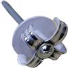 SIO 250 rivetti a fiore ad ala larga bianchi, 4 x 16 mm, in plastica decorativa per automobili e pannelli - fissaggio forte per tappezzeria, modanature e carrozzeria