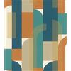 Rasch Wallpaper 480016 - Carta da parati in tessuto non tessuto, 10,05 m x 0,53 m, colore: Blu