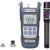 Guakiili 2 in 1 Kit di strumenti per fibra ottica FTTH (Blue+Purple) | Misuratore di potenza in fibra ottica -70 + 10 dBm e 30 mw Localizzatore di guasti visivi Penna per test in fibra ottica