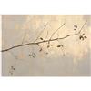 WallArena - Carta da parati fotografica - Natura 200x140 cm - Murale fotografico - Per soggiorno e camera da letto - Effetto 3D - con Colla - Rami, ramoscelli, albero beige