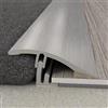 PROVISTON - Profilo di transizione con bilanciamento dell'altezza - 38 x 1860 mm - alluminio - profilo metallico - profilo inferiore - binario di transizione - forato - argento - 1 profilo