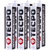 TECPO 6 X grasso universale multiuso 500 g EP2 grasso grasso grasso al litio grasso al litio universale utilizzabile a lungo termine resistente alle temperature e cuscinetto a rotolamento resistente