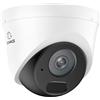 SANNCE Telecamera Esterno PoE IP 5MP, Rilevamento Intelligente Persone/Veicoli, Visione Notturna Infrarossa 30m, Registrazione 24/7, Intemperie IP67