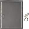 KOTARBAU® Sportello ispezione 30 x 40 cm con chiave In acciaio inox Sportello di manutenzione sportelli cartongesso