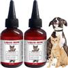 ZDL Supplementi di Ferro Liquido per Cani,2pcs Integratore di Ferro Liquido per Cani,Integratori liquidi di Ferros per Gatti,Gocce di Ferros Liquii con Folato VC e B12,Vitamine e Integratori per Gatti