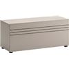 xonox.home - Mobile basso Beach, 90 x 36 x 34 cm, colore beige cashmere