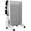 Orbegozo RMN 1575 500-1500 W RADIAZIONE E Radiatore di Mica a rapida convezione e diffusione del calore, 2 potenze da 500 W e 1500 W, 3600 W, 1 Liter, 44 Decibel, nero