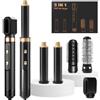 Bwaliffury Spazzola Asciugacapelli, Spazzola ad Aria Calda 5 in 1, Air Styler set 1000W, Hairstyler Hair Styler con 3 Temperature, 2 Velocità, Arricciacapelli Per Asciugare, Lisciare, Volumizzante