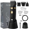 Aolso Rasoio Elettrico Multiuso, Rasoio Elettrico Barba per Uomo, Rifinitore All-In-One per Uomo, Viso, Baffi, Corpo, Naso, Nero - FYJ