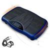 PRESENCIEL Piastra vibrante per allenamento totale e dimagrimento a casa con altoparlante Bluetooth, corda di resistenza, telecomando, 180 livelli e 5 programmi, Regali di compleanno, regali di Natale, Blu