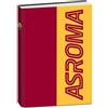 PRESTIGE & DELUXE Diario Roma giallorossi F.to standard 18 x 14 cm per la scuola 2026/2027 - copertina imbottita + Omaggio portachiave squadra
