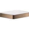 AXOR Universal Softsquare mensola doccia, 42840310, Universal Softsquare oro rosso spazzolato/opaco [Accessori Bagno > Mensole Doccia]