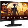 AOC Gioco AOC C27G42E - 27 Pollici Full HD Curvo Schermo, Nero-Rosso