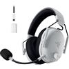 Razer Cuffie da gioco wireless Razer BlackShark V3 Pro bianche