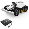 MAMMOTION LUBA mini 2 AWD 1000 Robot Tagliaerba con Garage mini per 1000m², Visione AI Tri-Camera e Posizionamento NetRTK, Mappatura Automatica, DropMow, Pendenza 80%