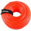 Gimars 2,4mm*110m Filo di Ricambio per Decespugliatore Professionale Filo Decespugliatore Filo Tagliabordi Tagliaerba in Nylon per Prati/Giardini/Paesaggi/Parchi/Marciapiedi/Passerelle